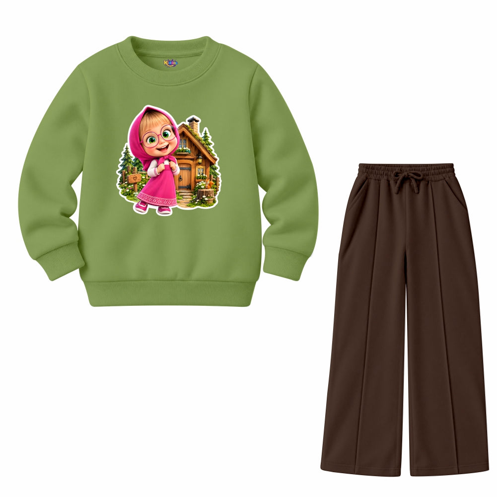 Masha Cartoon (Fleece Pair)