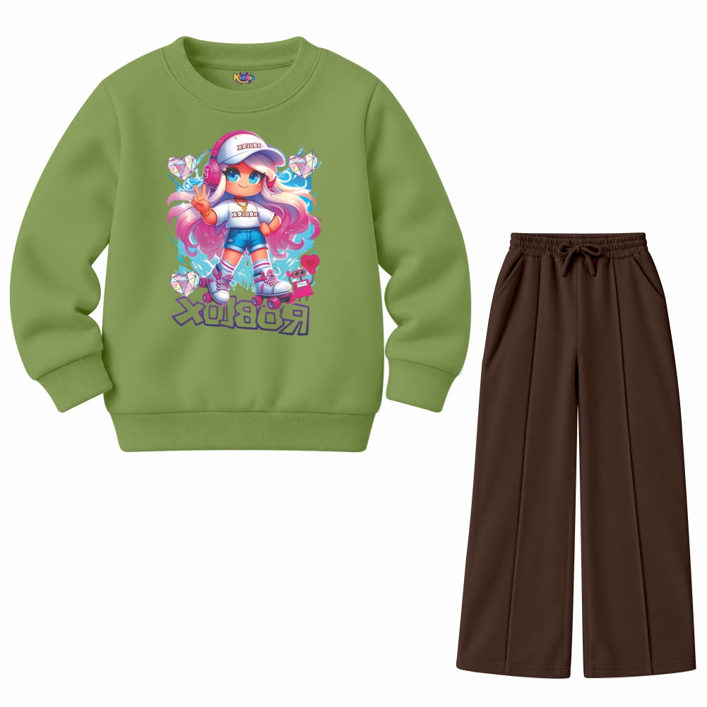 Roblox Roller Girl - Gaming Girls (Fleece Pair)