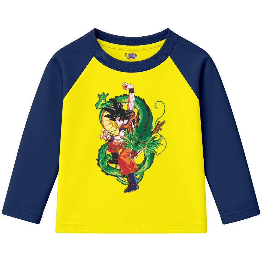 DRAGONBALL Z GOKU (Ragnal Sleeve Shirt)