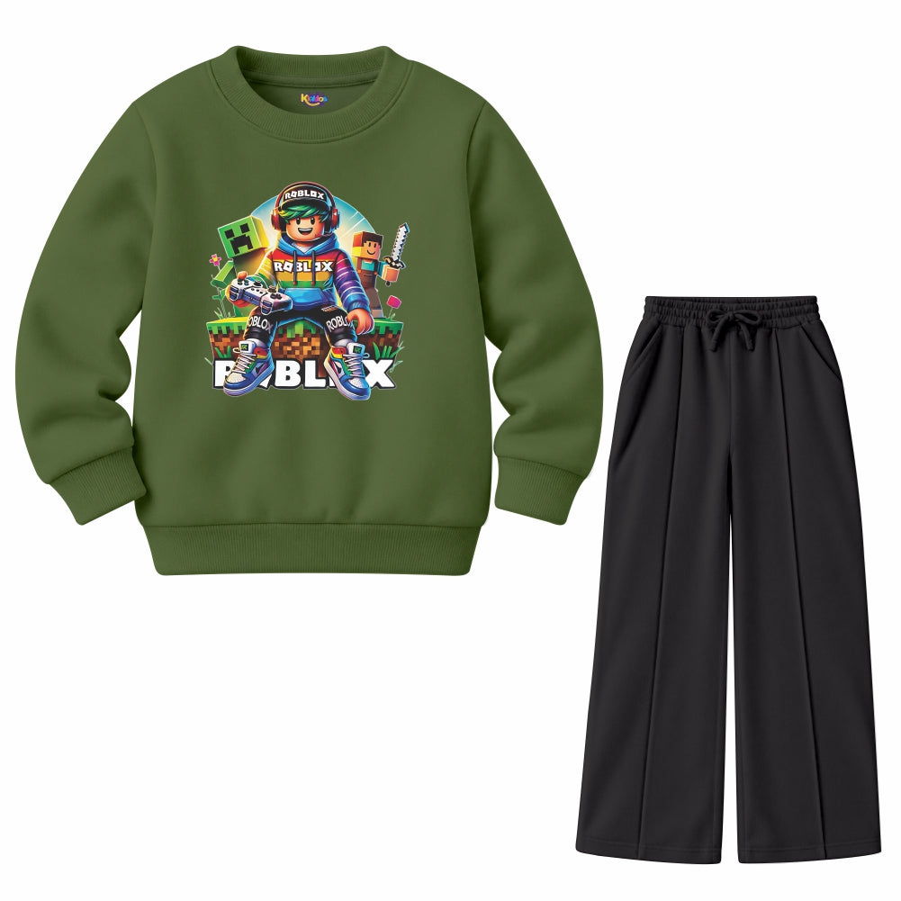 Roblox Minecraft Gamer (Fleece Pair)