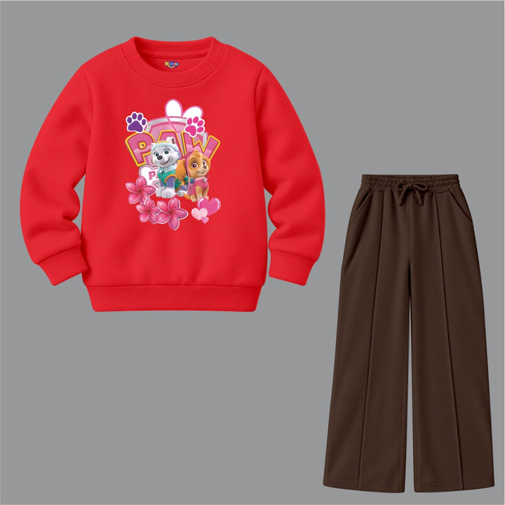 PAW PATROL FLOWERS (Fleece Pair)