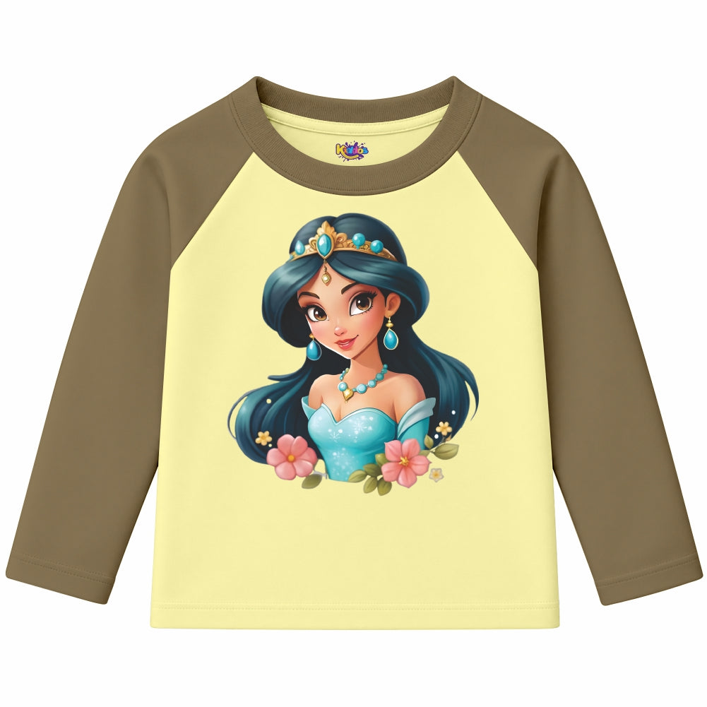 Princess jasmine (Ragnal Sleeve Shirt)