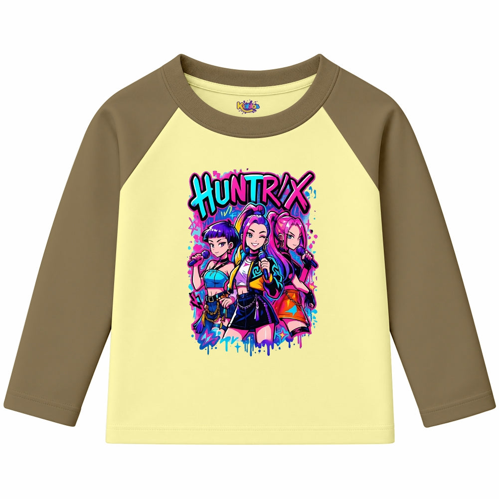 Demon Hunter Girls Huntrix (Ragnal Sleeve Shirt)