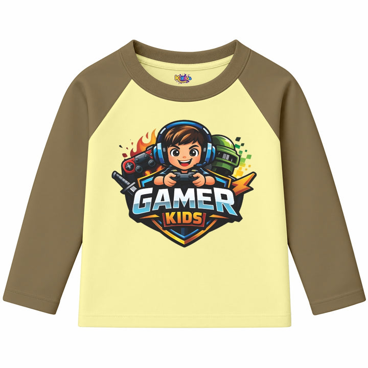 Gamer Kid (Ragnal Sleeve Shirt)