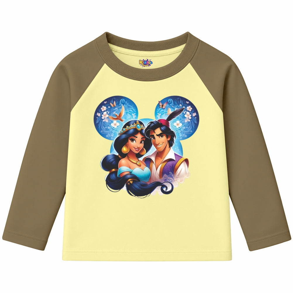 Alha Din with Jasmine (Ragnal Sleeve Shirt)