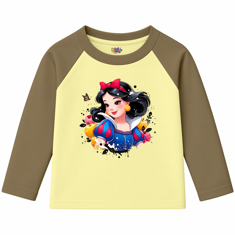 Snow White Disney Princess (Ragnal Sleeve Shirt)