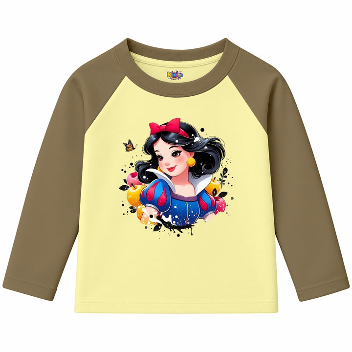 Snow White Disney Princess (Ragnal Sleeve Shirt)
