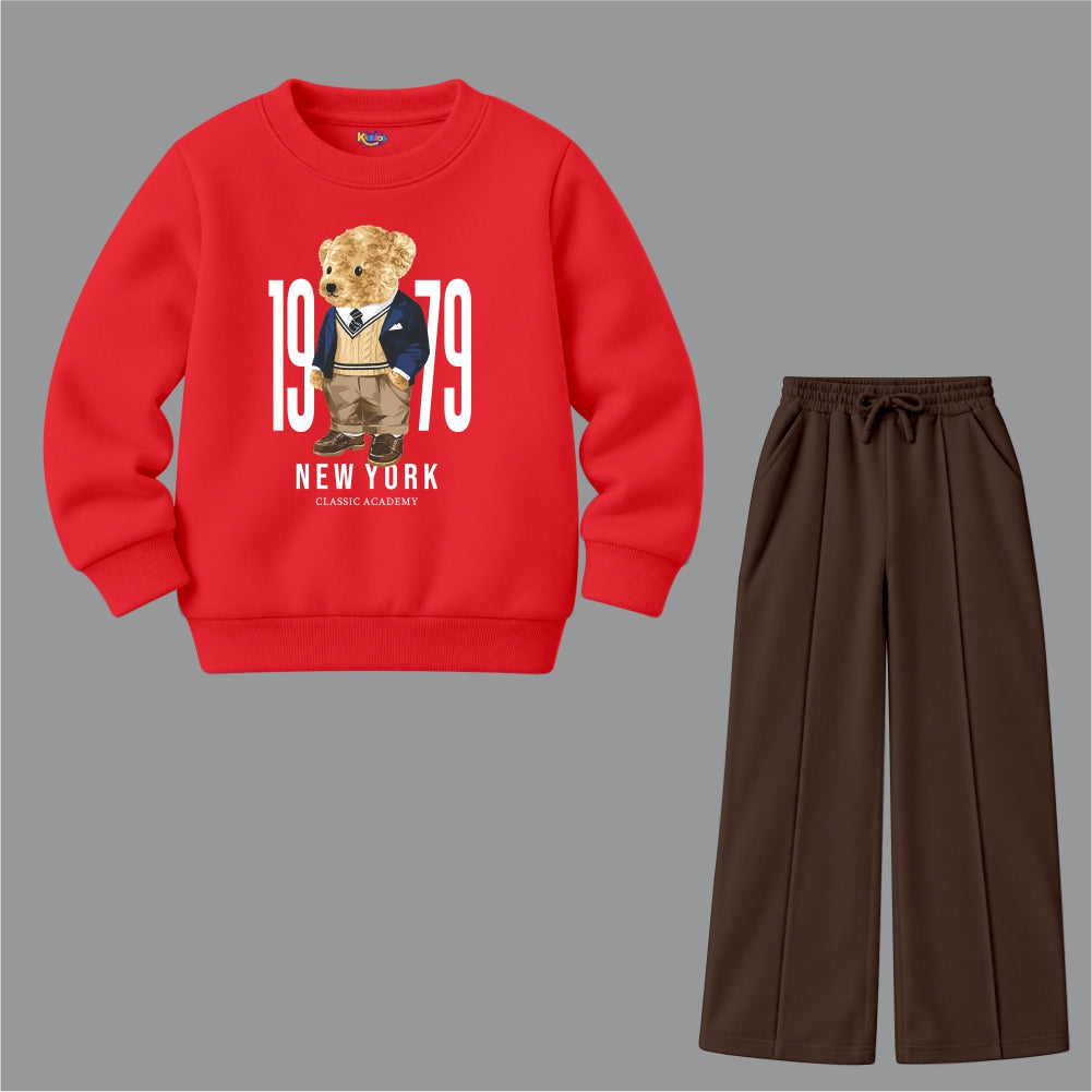 Polo Bear New York Design (Fleece Pair)