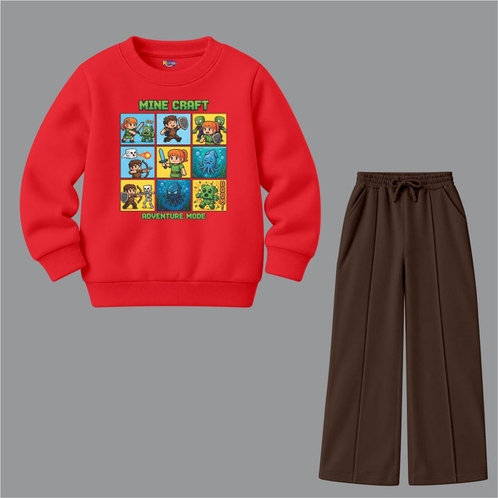 Boys Pixel Adventure (Fleece Pair)
