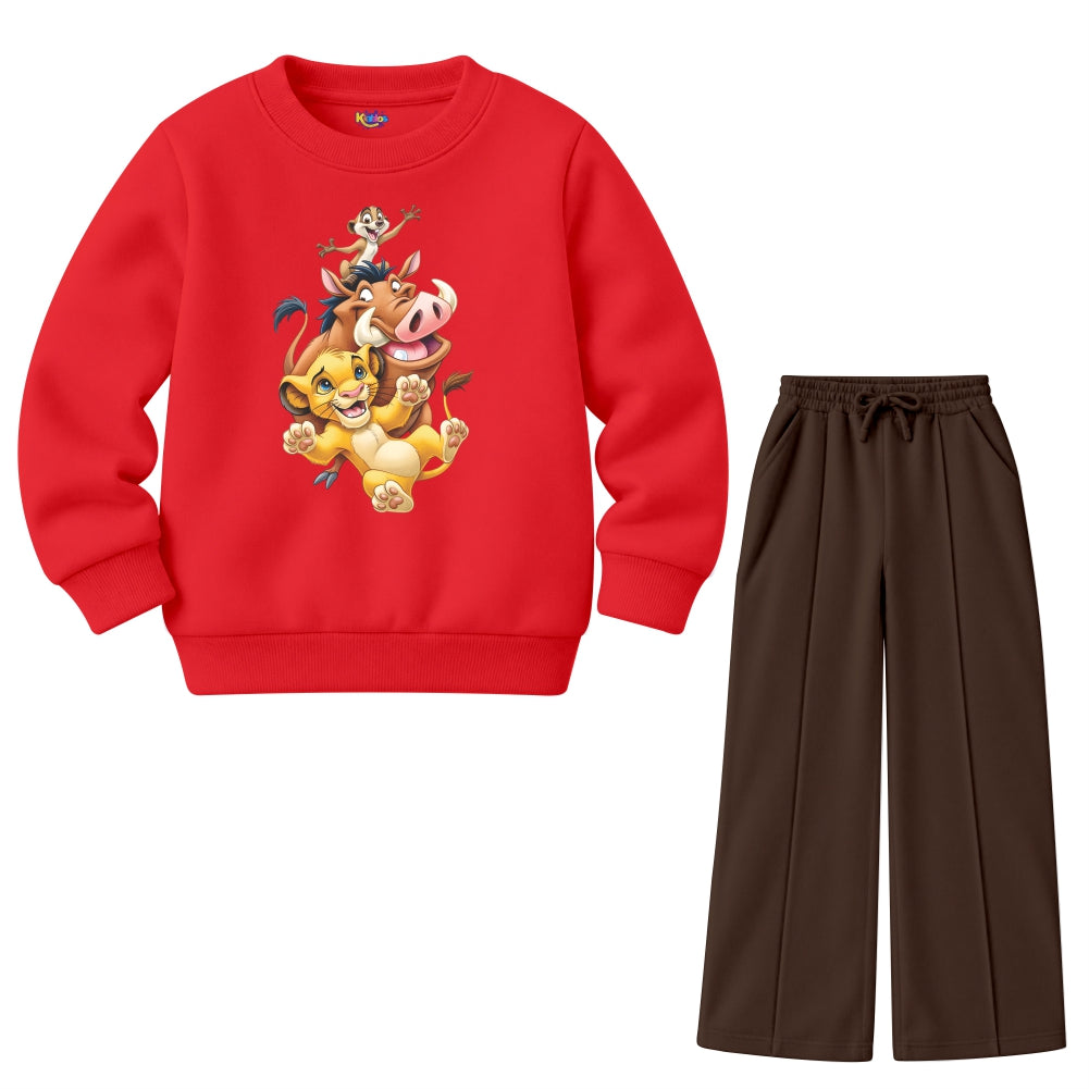 Lion King - Simba, Timon & Pumbaa (Fleece Pair)