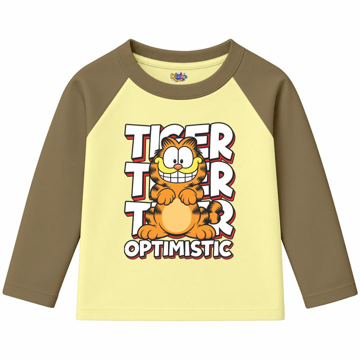 TIGER OPTIMISTIC (Ragnal Sleeve Shirt)