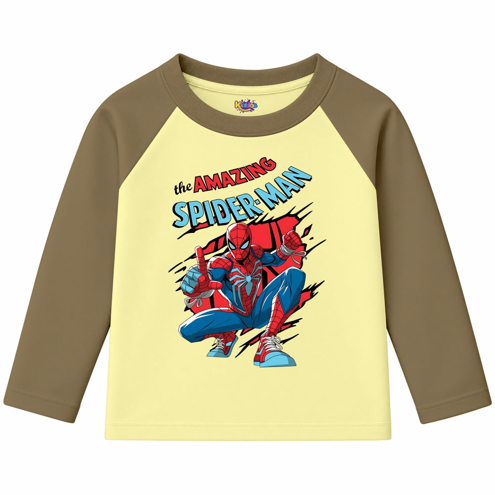 The Amazing Spider-Man (Ragnal Sleeve Shirt)