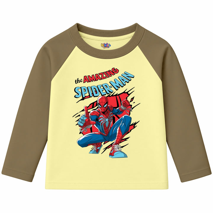 The Amazing Spider-Man (Ragnal Sleeve Shirt)