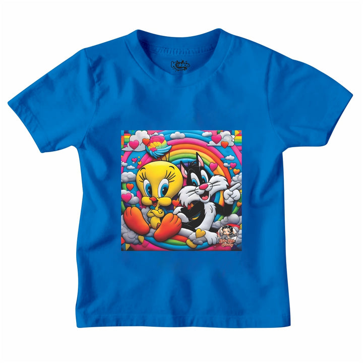 TWEETY BIRD AND SYLVESTER T-SHIRT