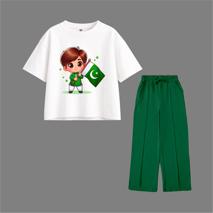 14 AUGUST LITTLE CUTE BOY Oversized Tracksuit