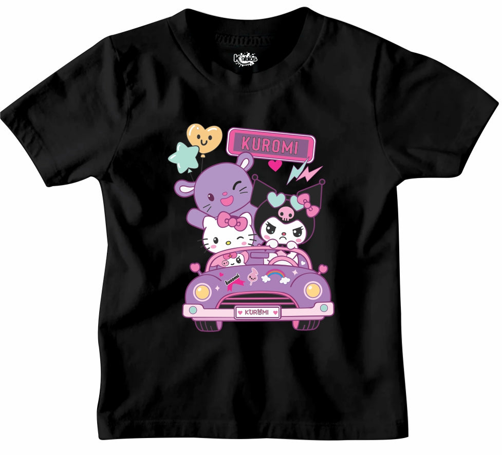 KUROMI CAR T-SHIRT