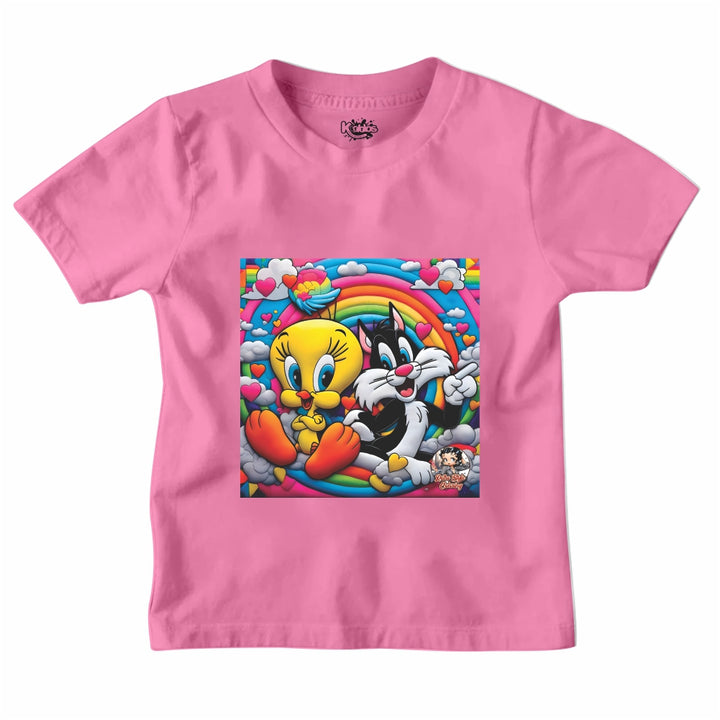 TWEETY BIRD AND SYLVESTER T-SHIRT