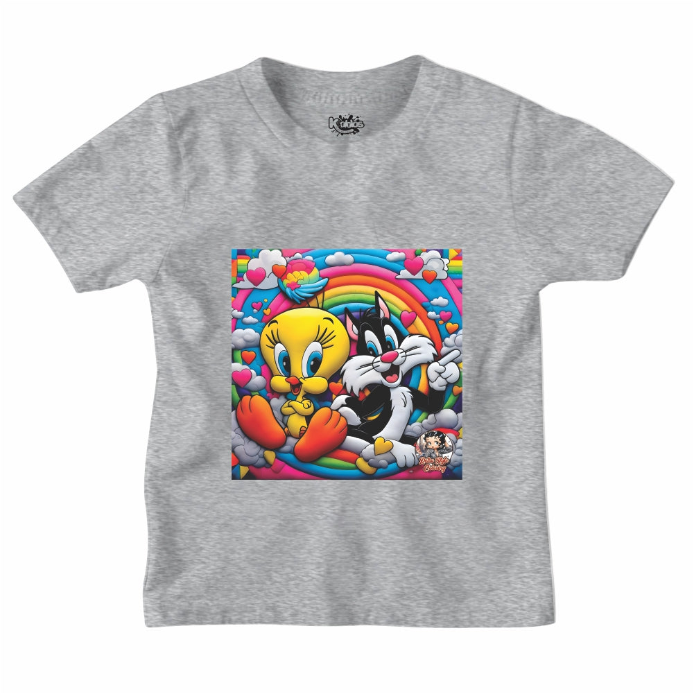 TWEETY BIRD AND SYLVESTER T-SHIRT