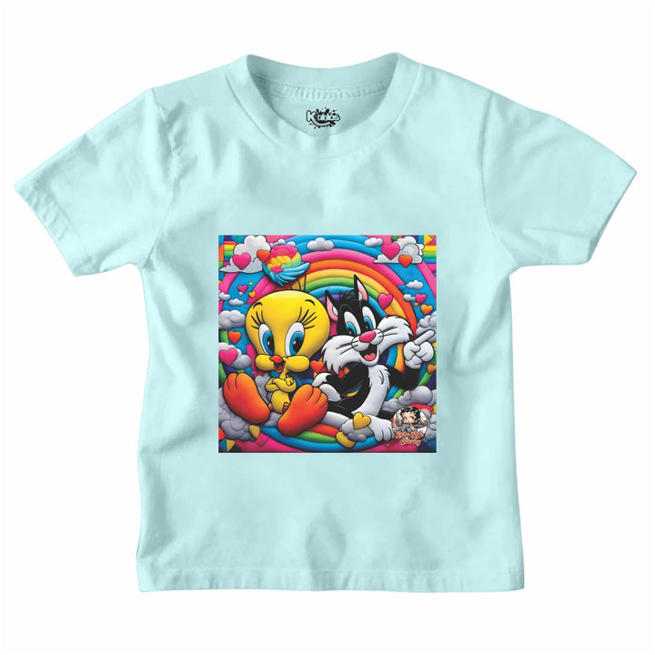 TWEETY BIRD AND SYLVESTER T-SHIRT