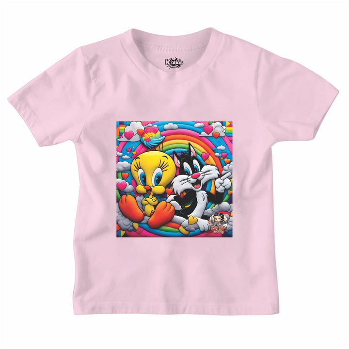 TWEETY BIRD AND SYLVESTER T-SHIRT