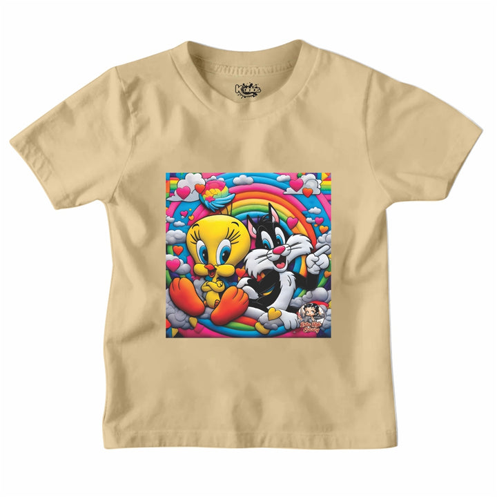 TWEETY BIRD AND SYLVESTER T-SHIRT