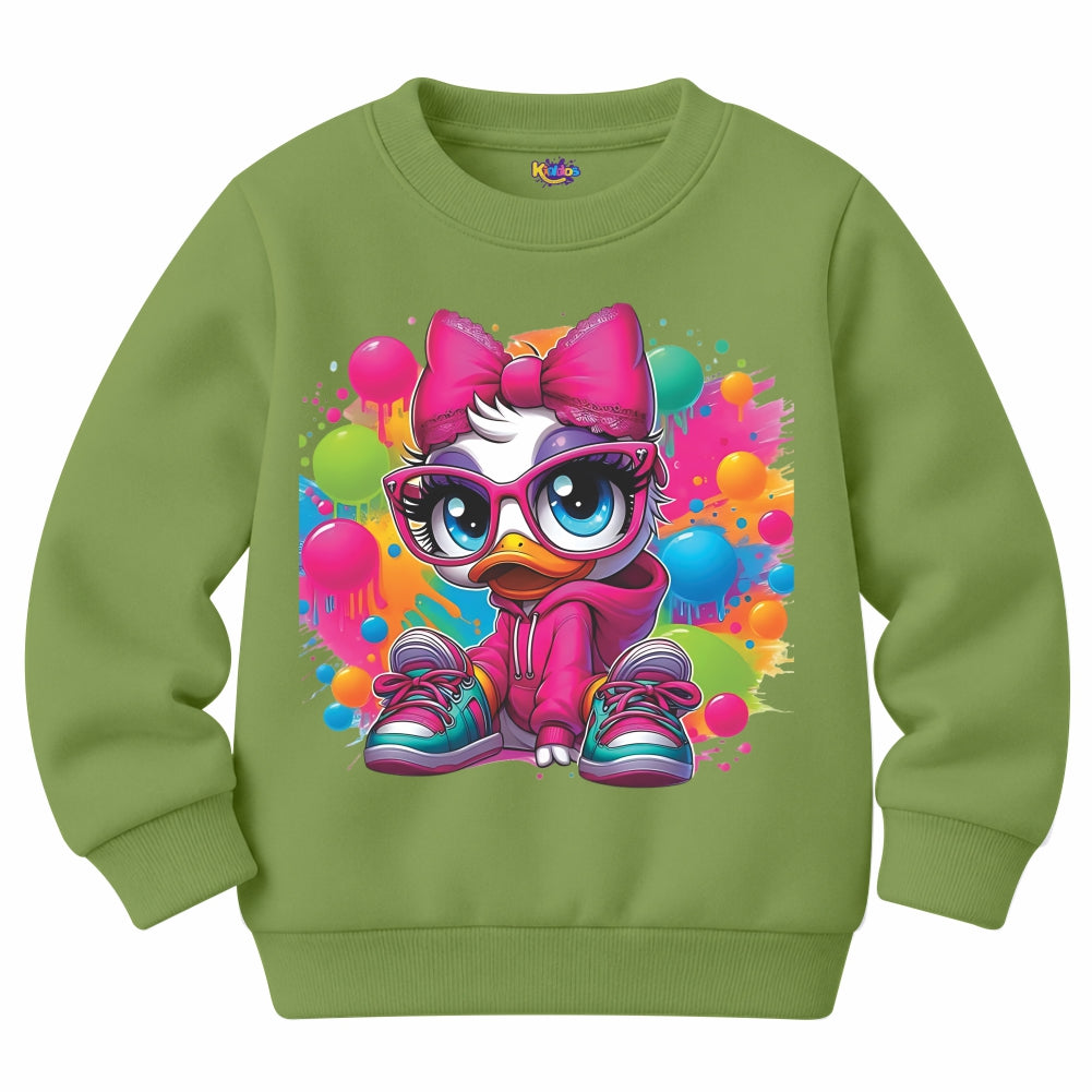 Duck Sweat Shirt for Winter
