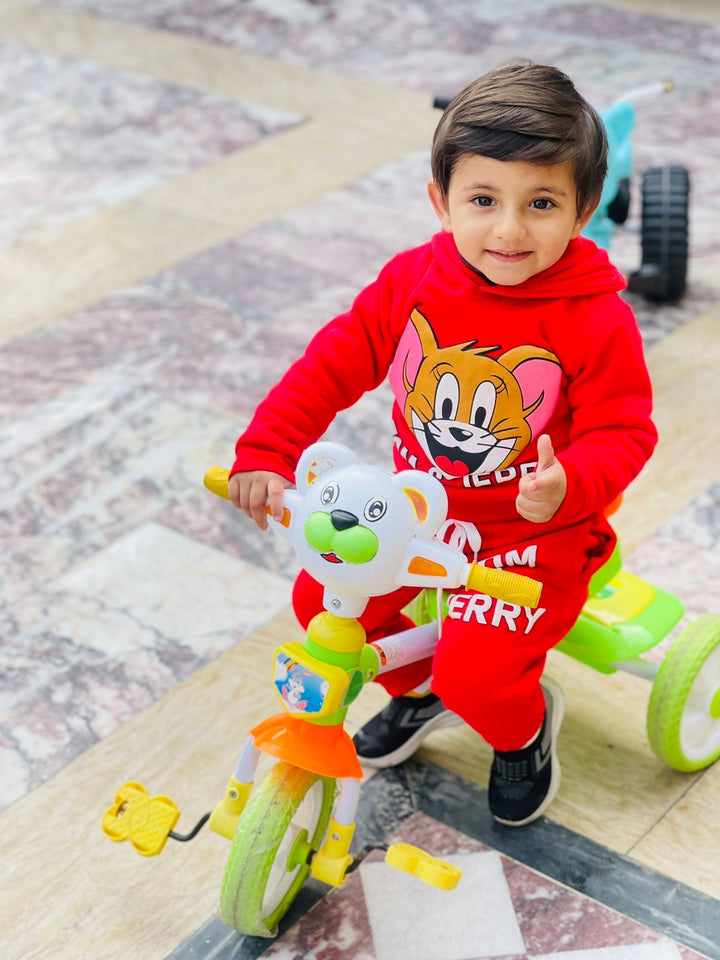 TOM & JERRY PUFF PRINTED FLEECE PAIR