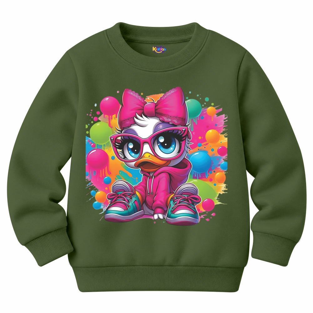 Duck Sweat Shirt for Winter