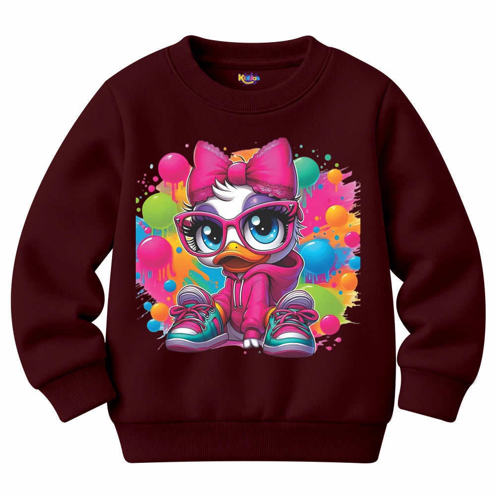 Duck Sweat Shirt for Winter