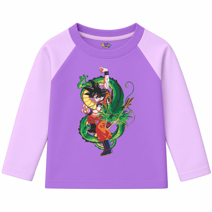 DRAGONBALL Z GOKU (Ragnal Sleeve Shirt)