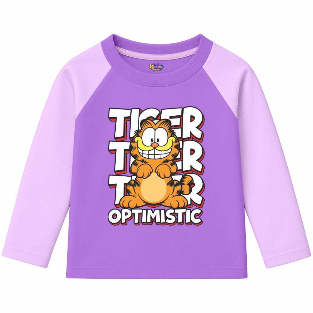 TIGER OPTIMISTIC (Ragnal Sleeve Shirt)