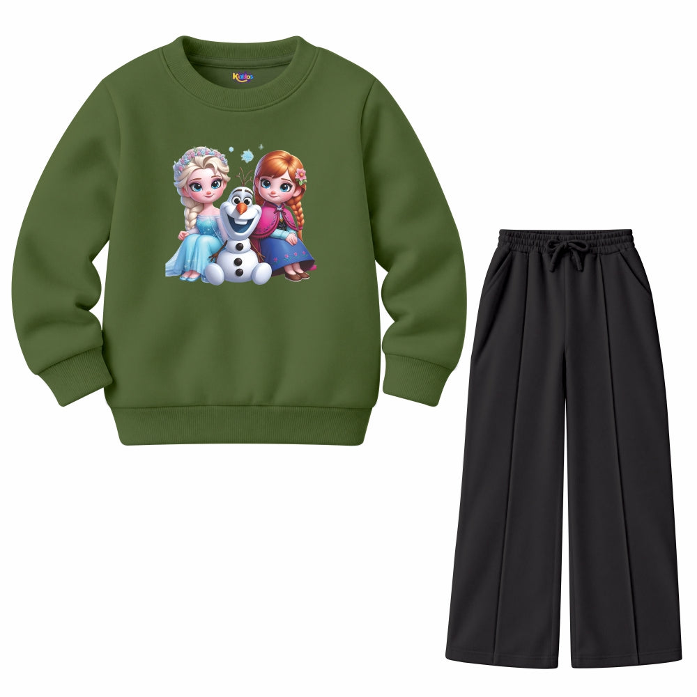 Frozen Elsa Anna Olaf (Fleece Pair)