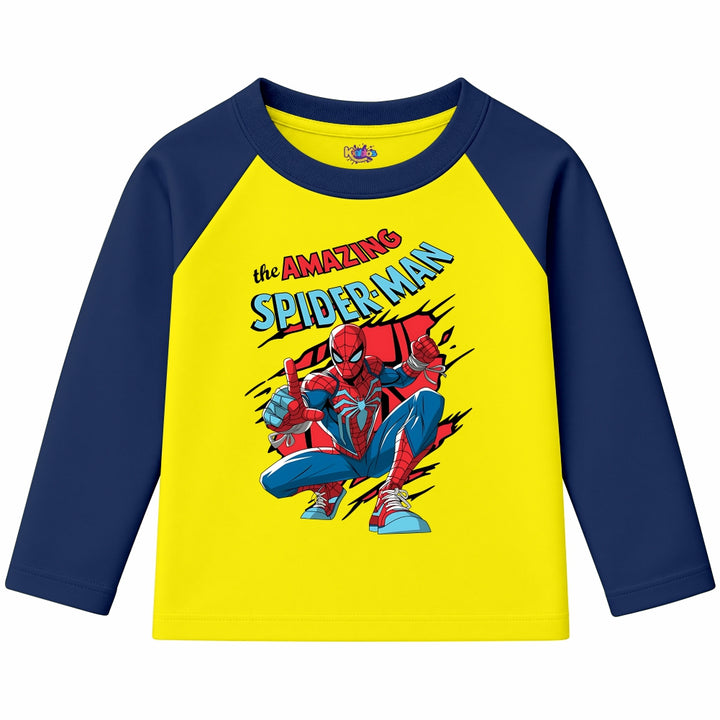 The Amazing Spider-Man (Ragnal Sleeve Shirt)