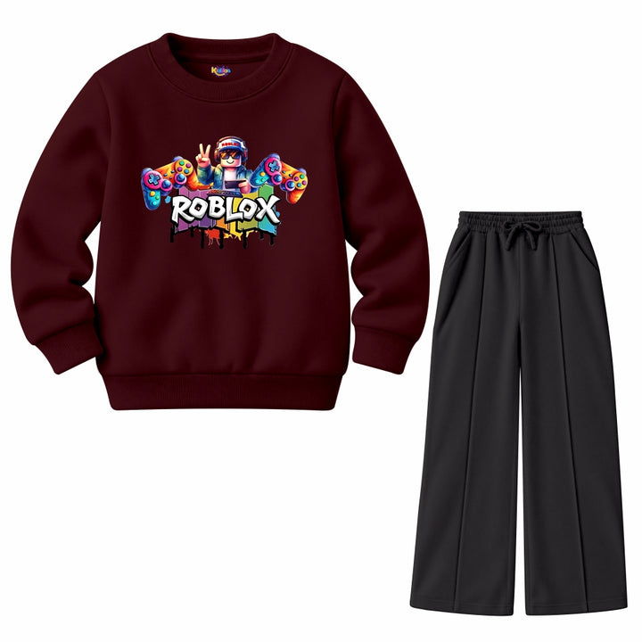Roblox Noob with Game Controllers (Fleece Pair)
