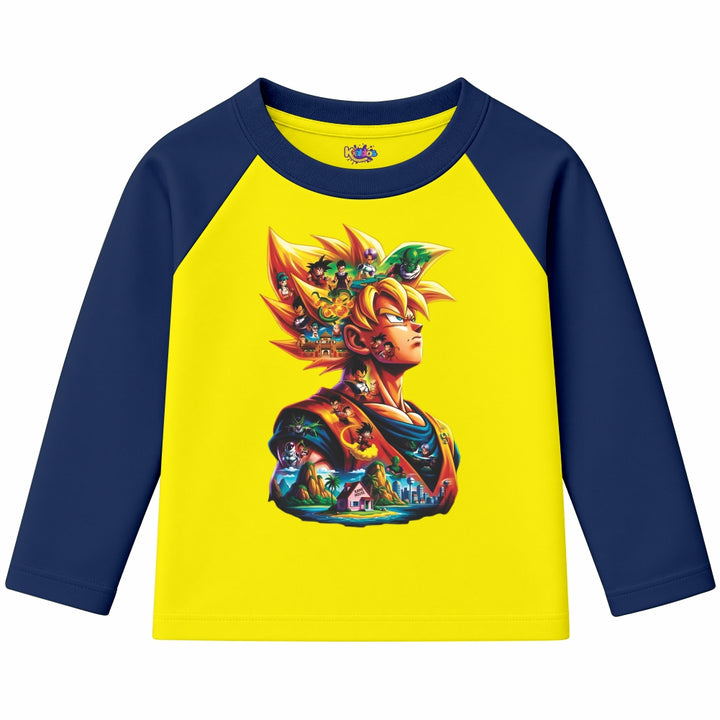 Goku Multiuniverse (Ragnal Sleeve Shirt)