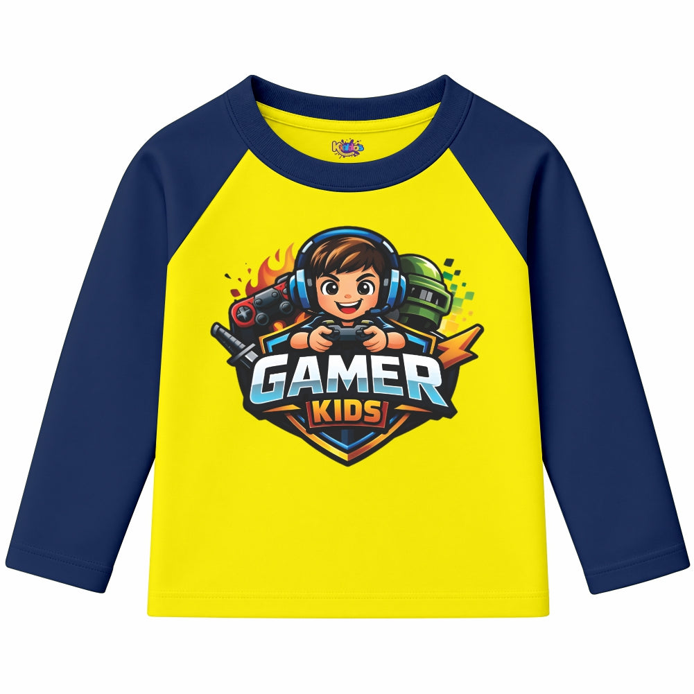 Gamer Kid (Ragnal Sleeve Shirt)