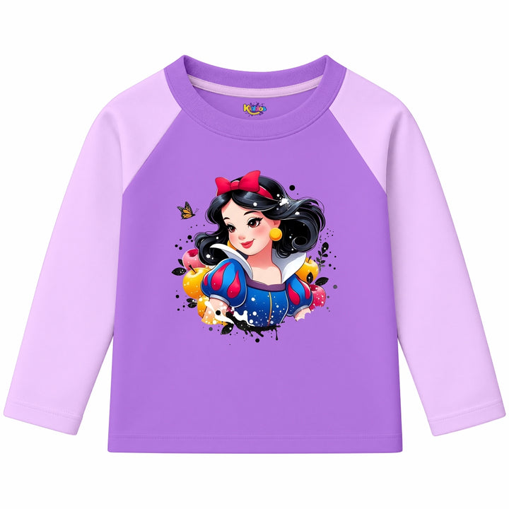 Snow White Disney Princess (Ragnal Sleeve Shirt)