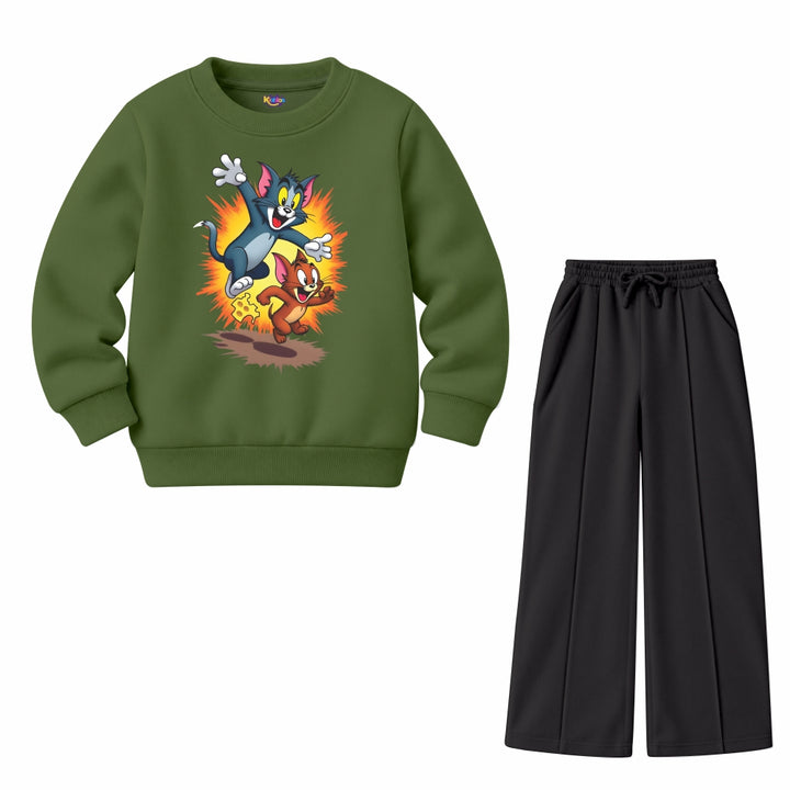 TOM & JERRY BURST (Fleece Pair)
