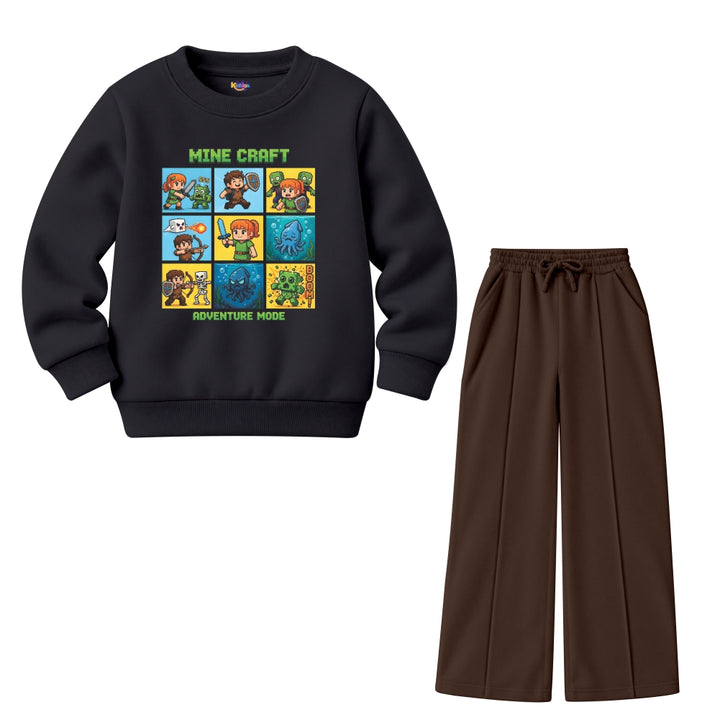 Boys Pixel Adventure (Fleece Pair)