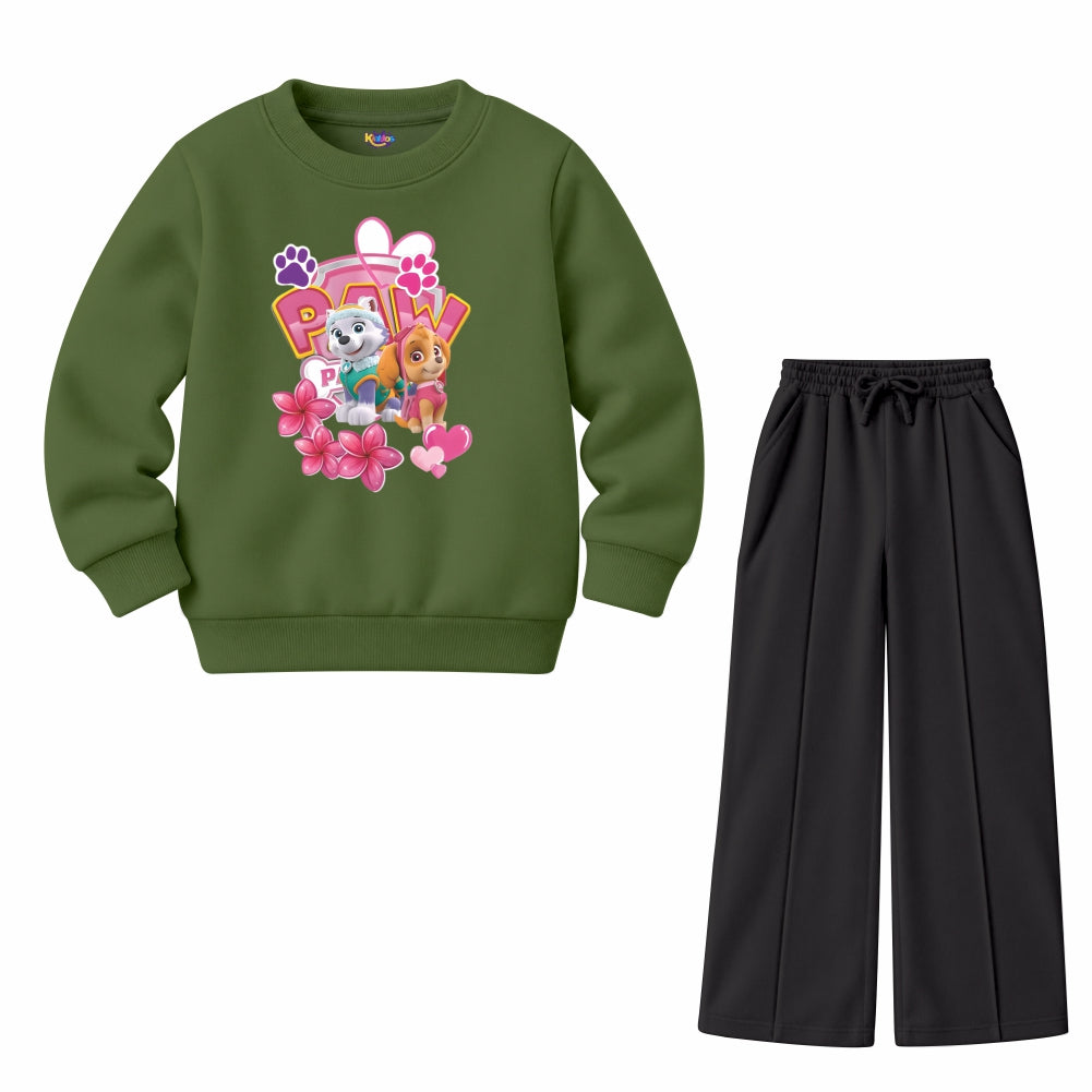 PAW PATROL FLOWERS (Fleece Pair)