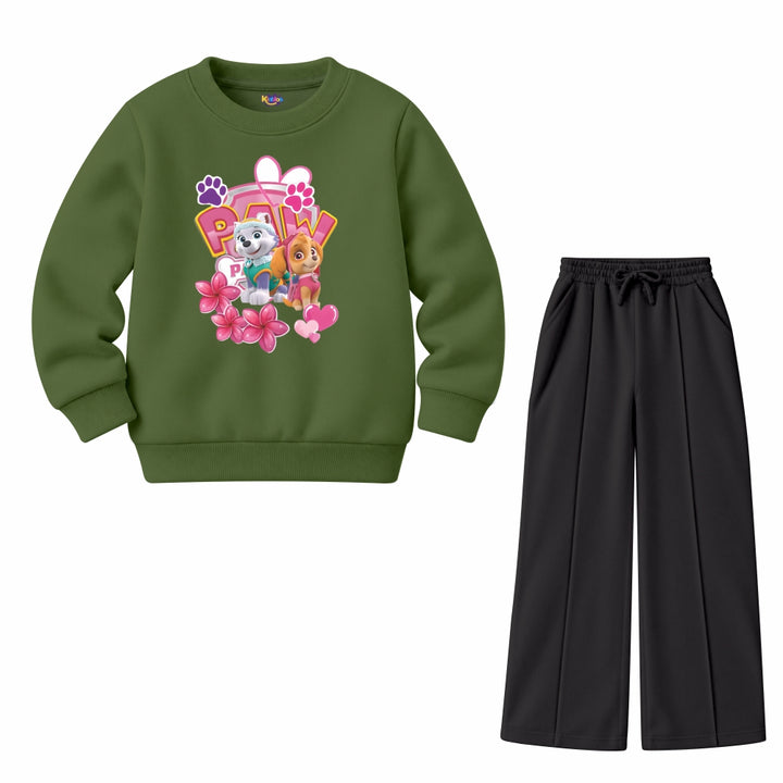 PAW PATROL FLOWERS (Fleece Pair)