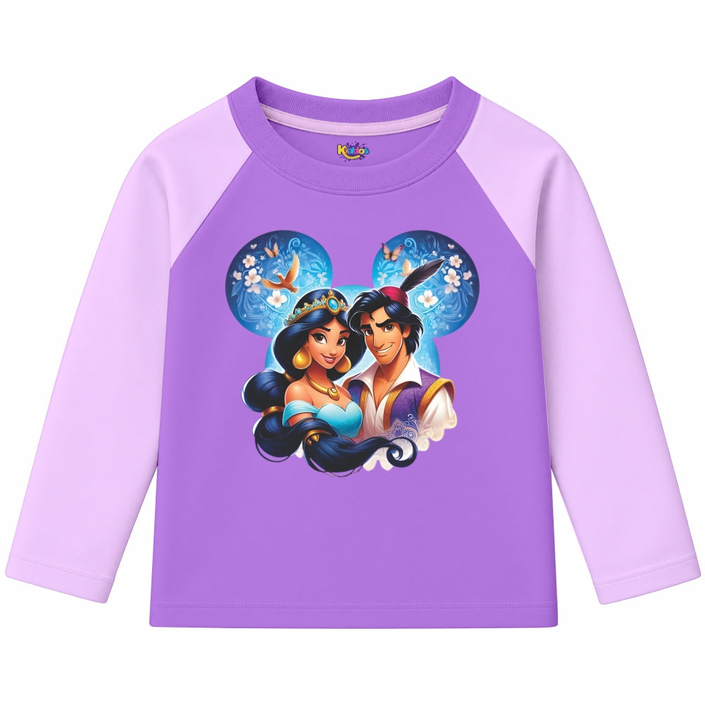Alha Din with Jasmine (Ragnal Sleeve Shirt)