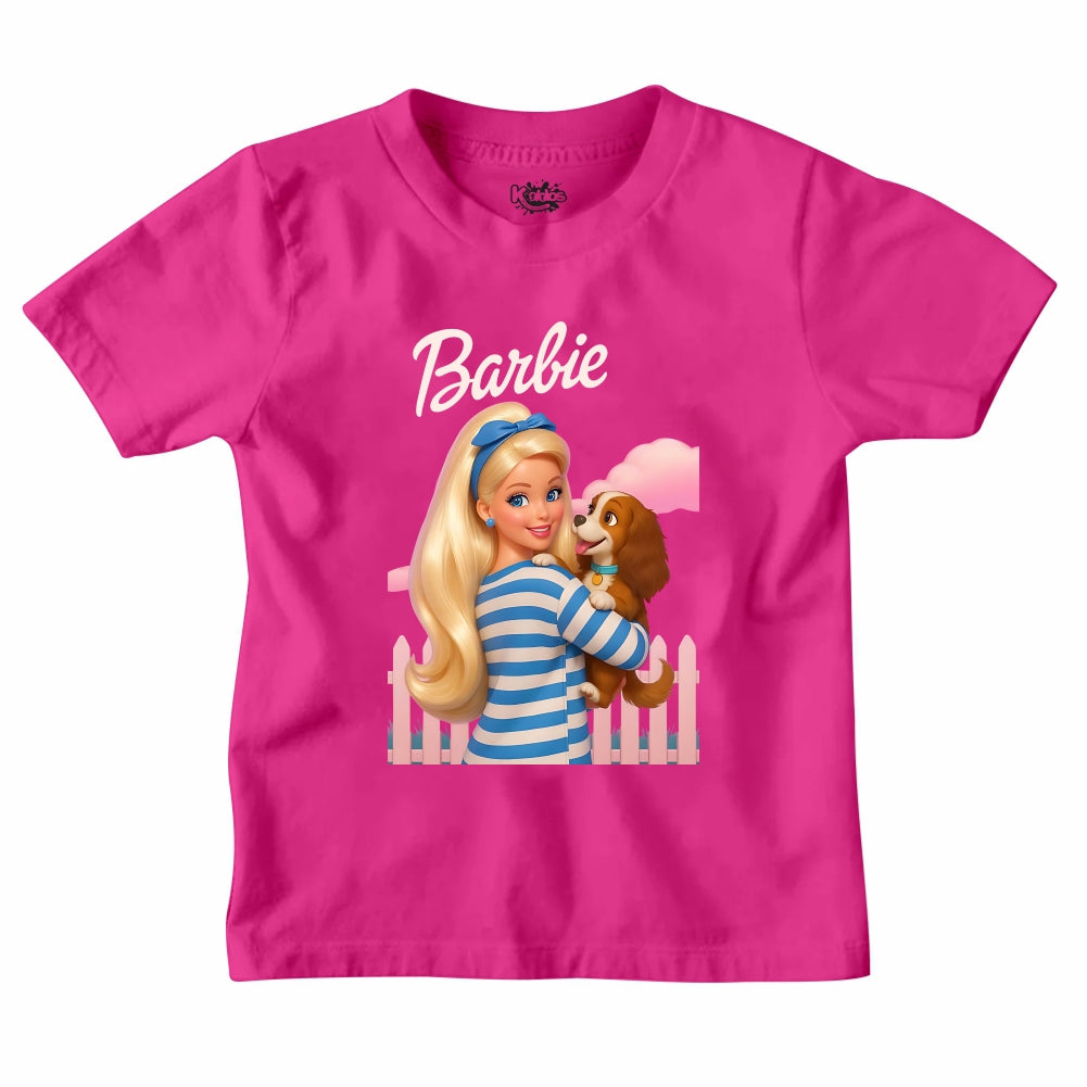 Barbie Girl Cute Dog T-SHIRT