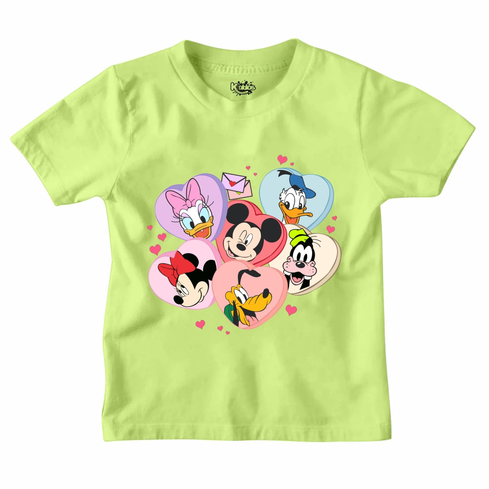 Mickey Mouse Family Hearts T-SHIRT