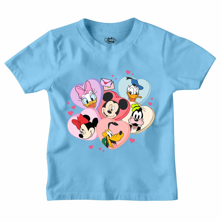 Mickey Mouse Family Hearts T-SHIRT