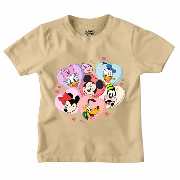 Mickey Mouse Family Hearts T-SHIRT