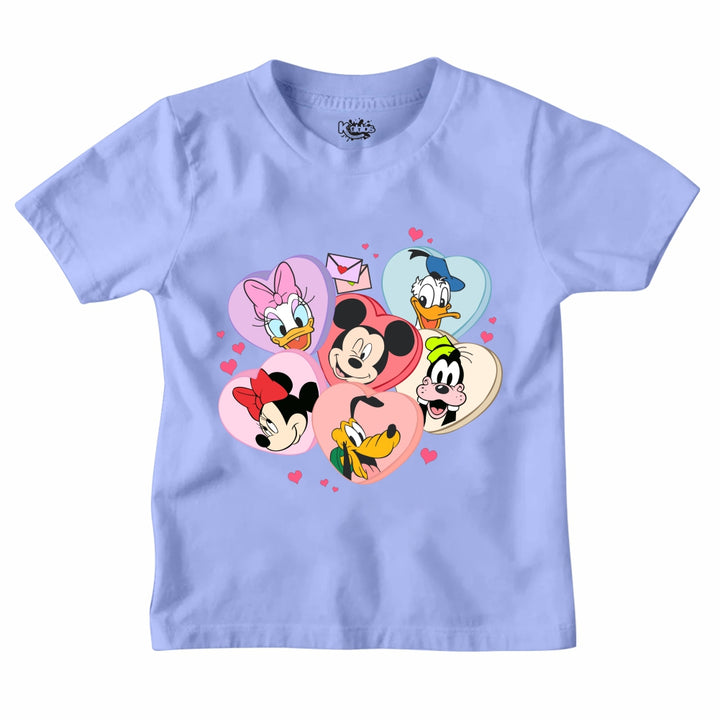 Mickey Mouse Family Hearts T-SHIRT