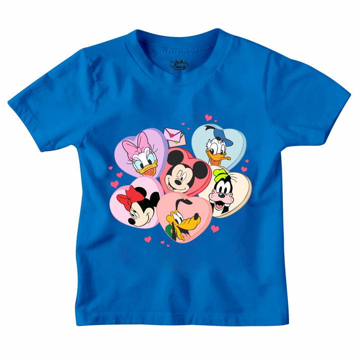 Mickey Mouse Family Hearts T-SHIRT