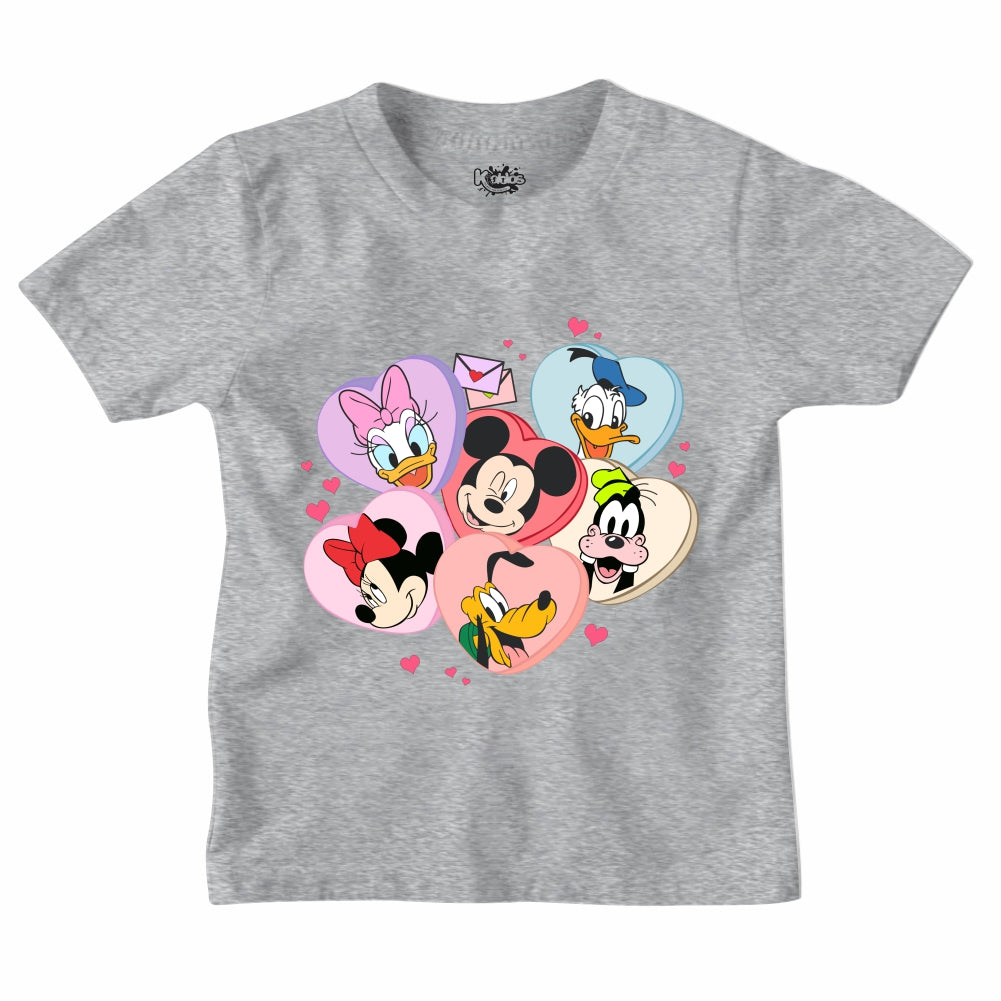 Mickey Mouse Family Hearts T-SHIRT