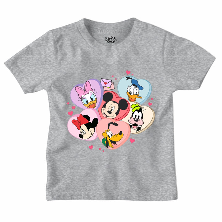 Mickey Mouse Family Hearts T-SHIRT